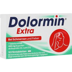 Verpackung von Schmerztabletten mit rotem Kopf-Symbol.